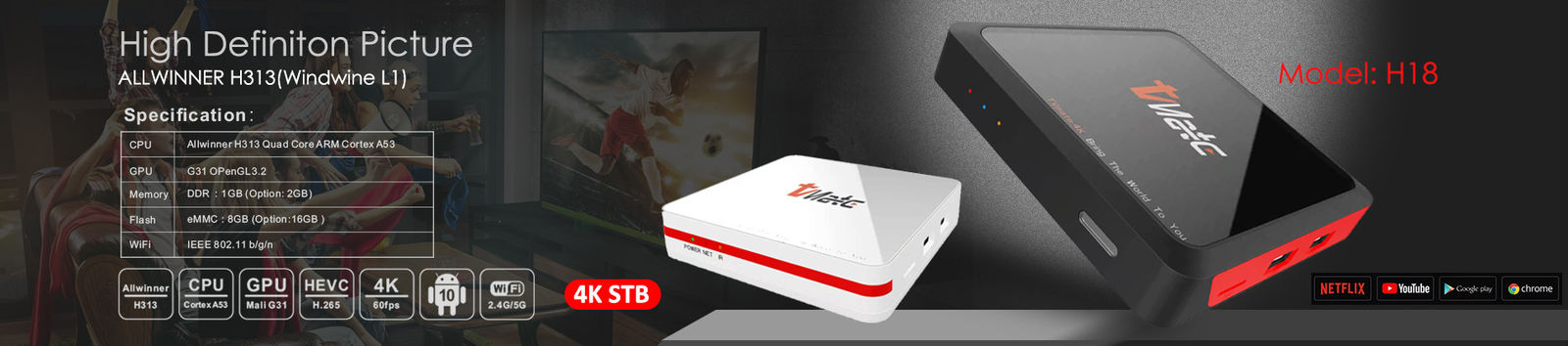 OTT Android TV Box