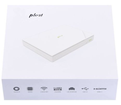 ARM Cortex A55 OTT Android TV Box Media Player Box Amlogic S905x4 Quad Core