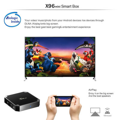 Dual Wifi Neflix Smart Android X96mini TV Box Full HD 1080p 4K 8K 2GB 8gb 16GB 4GB 32GB