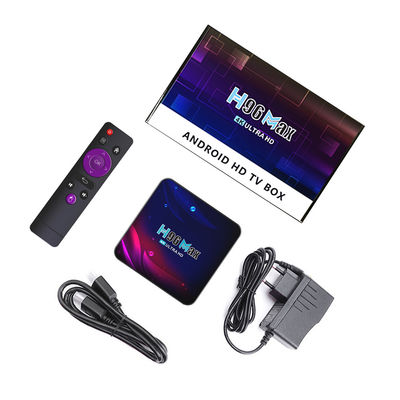 Intel Rk3318 H96max Setup Box  Player Max 4k Android 10.0 Quad Core