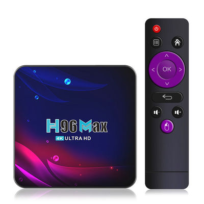 Intel Rk3318 H96max Setup Box  Player Max 4k Android 10.0 Quad Core