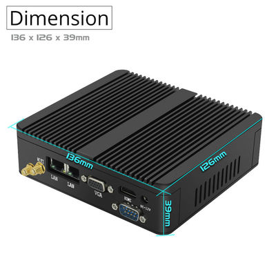 I3 4010Y SSD 300M WIFI Industrial Rugged Mini Workstation PC Fanless 4g Ram 32g