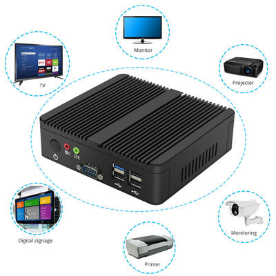 Industrial Rugged Mini PC Computer Workstation J1800 Dual Core