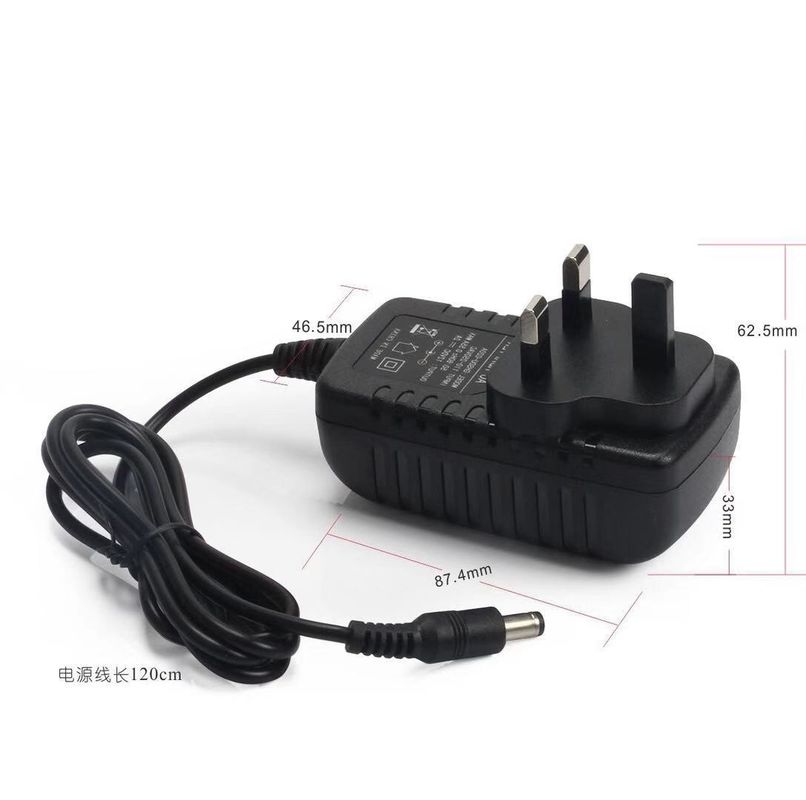 UK 3pin Regulated AC DC Adaptor 12v 3a SMPS 1a 1.5a 2A 2.5a