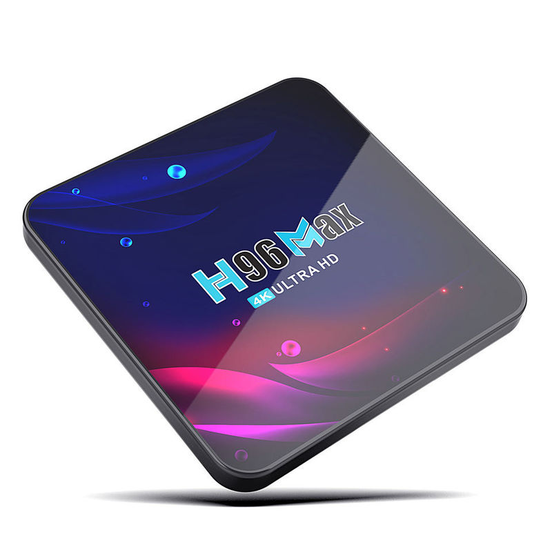 Custom Rk3318 H96 Set Top Box Max 4k Android 10.0 Quad Core H96max