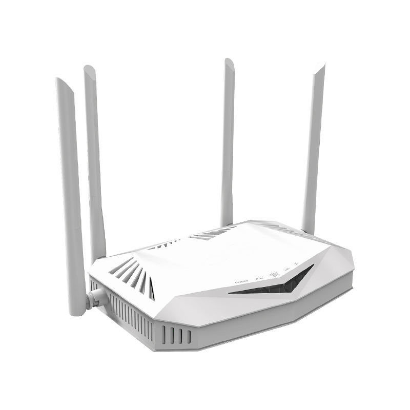 Fiber Optic Modem Router Dual Band Gigabit Long Range AX1800 Wireless Wifi Router For Large Homes