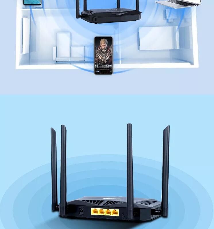 Gigabit Wireless Dual Sim Mobile Data Router Hotspot 900MHz Dual Core